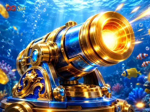 Tampilan permainan Fishing Disco dengan nuansa bawah laut